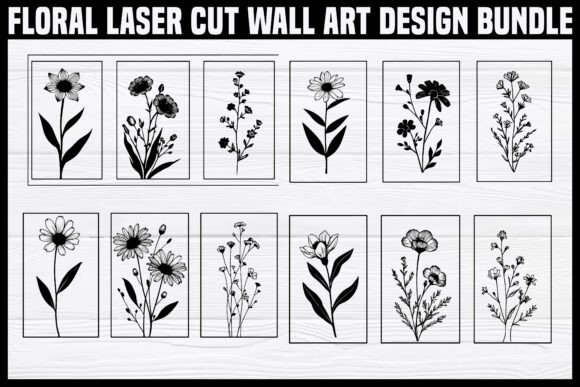 Evaluating the Floral Laser Cut Wall Art Design Bundle for Digital Crafting
