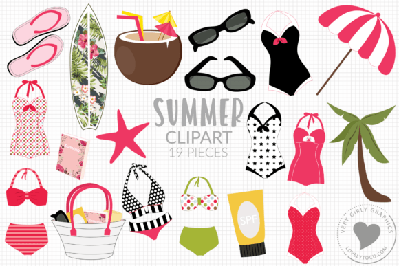Summer Vacation Clipart Graphics: The Ultimate Visual Toolkit for Your Creative Projects