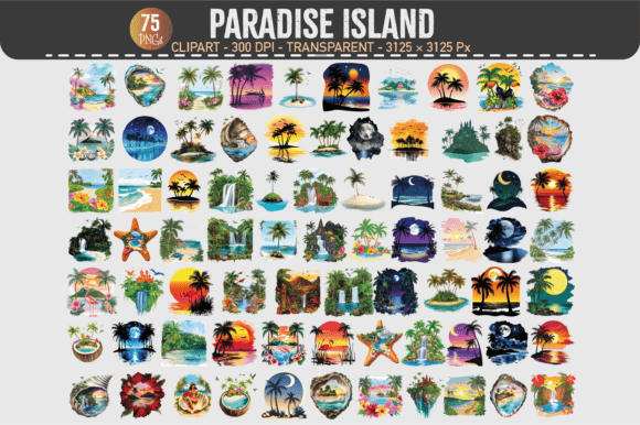 Unlocking Creative Potential with Paradise Island Clipart: A Guide to High-Quality Digital Assets